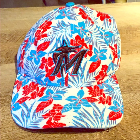 marlins baseball hat
